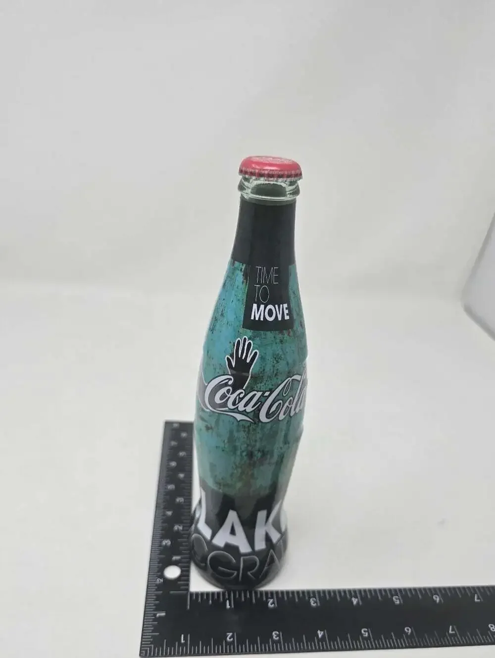 Limited Edition Blake McGrath Coca Cola Glass Bottle Musician Dancer Album TV